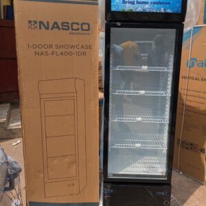 NASCO display fridge Nas-fl400-1Dr
 *358ltrs*